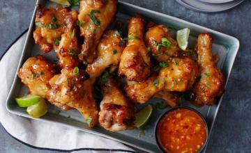 Miso Caramel Chicken Wings