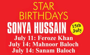 Star Birthday: Sonya Hussain