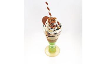 Nutty Caramel & Chocolate Sundae