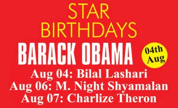 Star Birthdays: Barack Obama