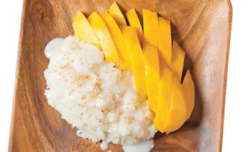 Thai Mango Sticky Rice Dessert