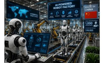 China Unveils AI-Powered Robot Factory as Automation Accelerates