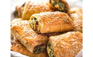 Cheese & Spinach Pasties