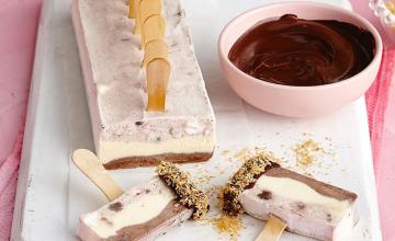 Mini Neapolitan Ice-Pops