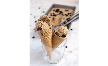 No-Churn Vietnamese Coffee Ice Cream