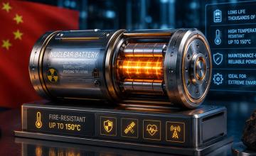 Chinese Scientists Develop Fire-Resistant Nuclear Battery Capable of Lasting Thousands of Years