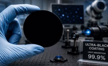 Scientists Discover the Darkest Coating Ever Created – A Major Breakthrough in Light Absorption Technology