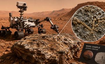NASA Discovers Potential Signs of Ancient Life in Martian Rocks
