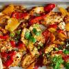 Chicken Fajita Tray Bake