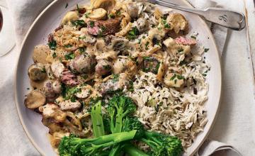 Beef and Mushroom Stroganoff