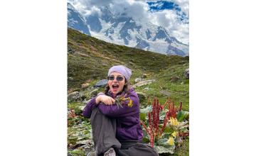 Dananeer Mobeen takes fans along on her 12,000-foot Rakaposhi adventure