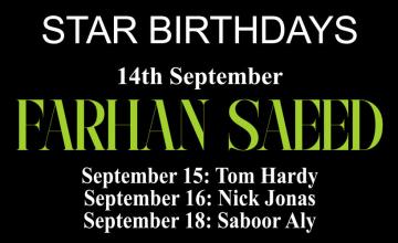 Star Birthday: Farhan Saeed