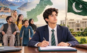 THE STUDENT ASKING PAKISTAN TO COUNT EVERY DISABLED CITIZEN