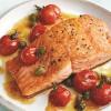 Brown-Butter Salmon with Tomatoes and Capers