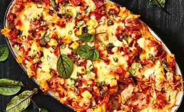Hawaiian Pasta Bake