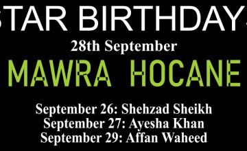 STAR BIRTHDAYS: MAWRA HOCANE