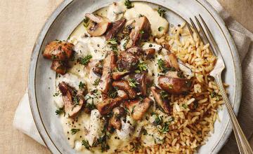 Mushroom Stroganoff