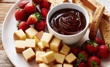 Dark Chocolate Salted Caramel Fondue